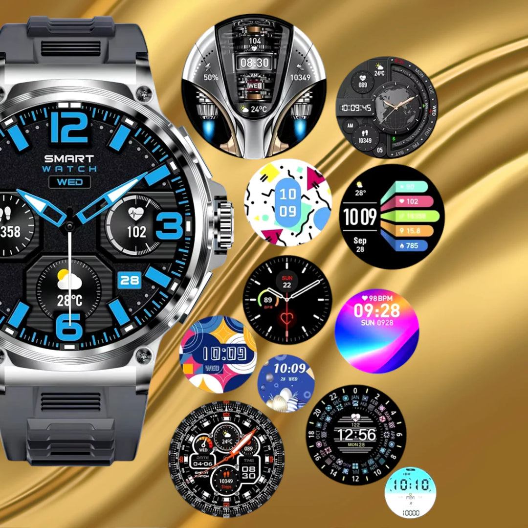 Lisslune | Music Smartwatch "Helitharis"
