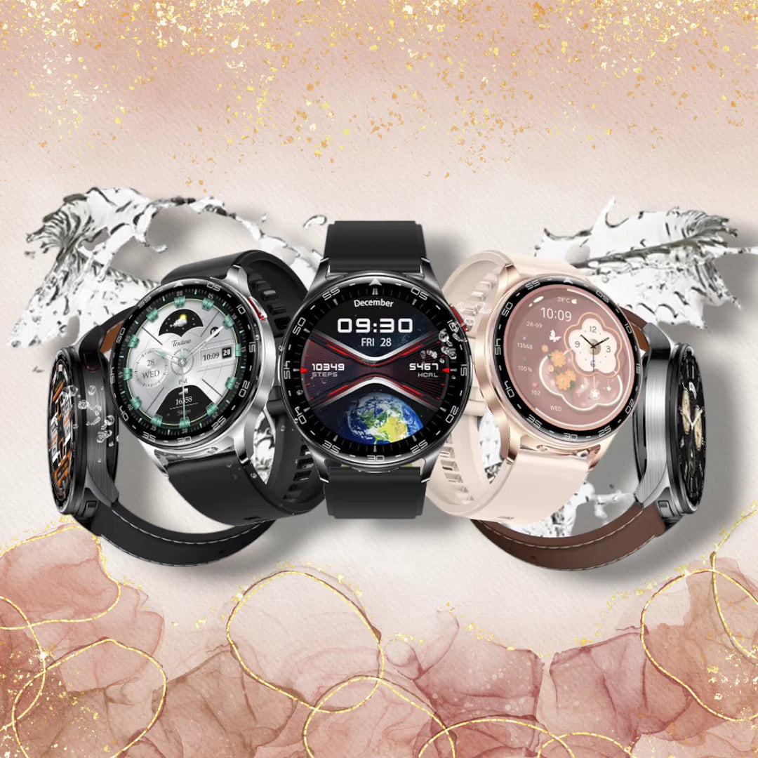 Lisslune | Smartwatch Women Stainless Steel Bracelet "Galionor"