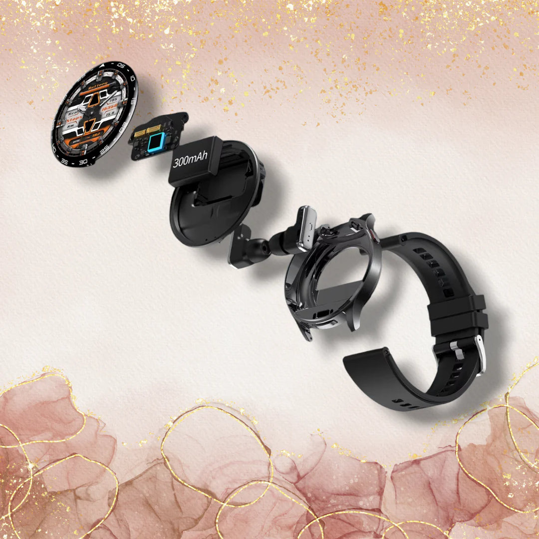 Lisslune | Smartwatch Women Stainless Steel Bracelet "Galionor"
