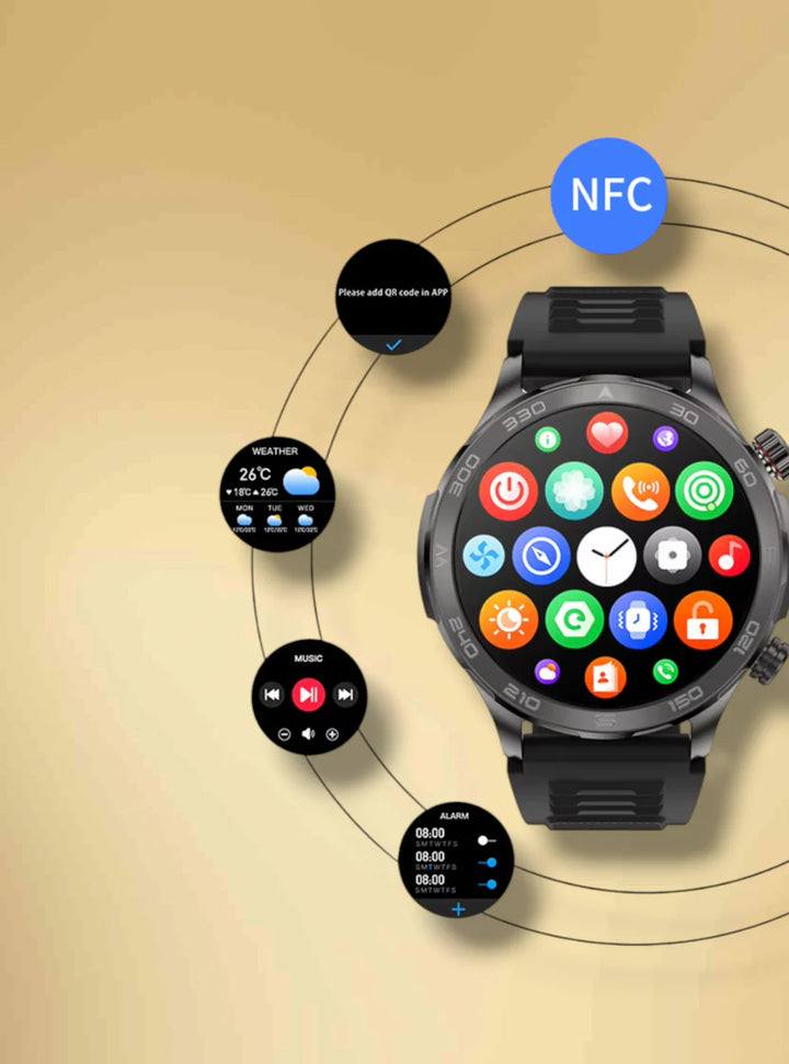 Lisslune | GPS watch for hiking Gray "Ventorath"