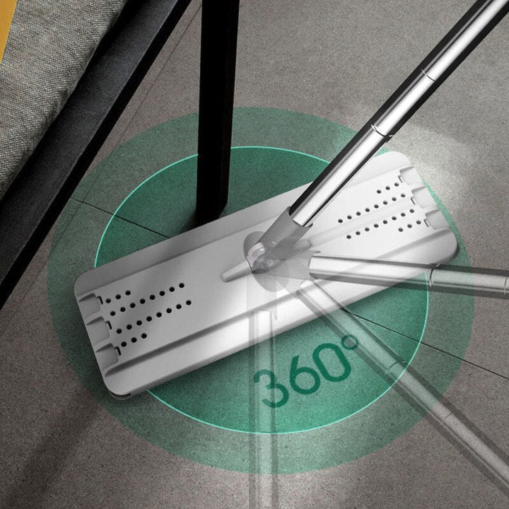 Lisslune | Ultimate 360° Mop & Bucket Set with Aluminum Handle