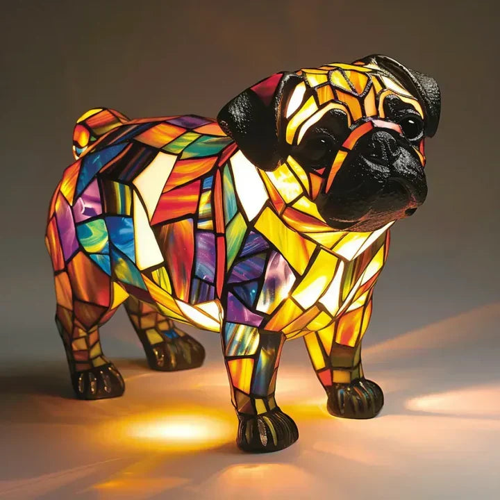 Lisslune | Lumidog Handmade Glowing Dog Lamp – Ambient Lighting and Gift
