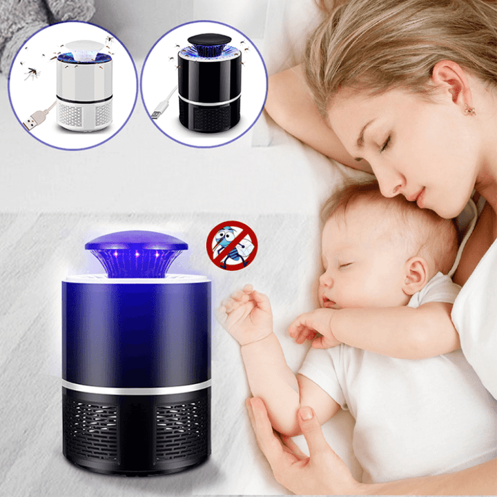 Lisslune | UV Mosquito Lamp for Whisper-Quiet & Chemical-Free Mosquito Control