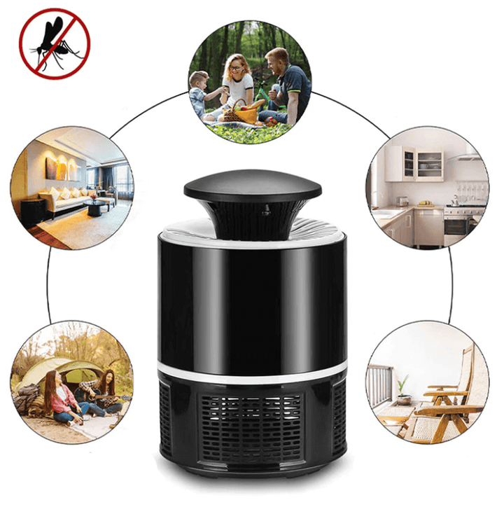 Lisslune | UV Mosquito Lamp for Whisper-Quiet & Chemical-Free Mosquito Control