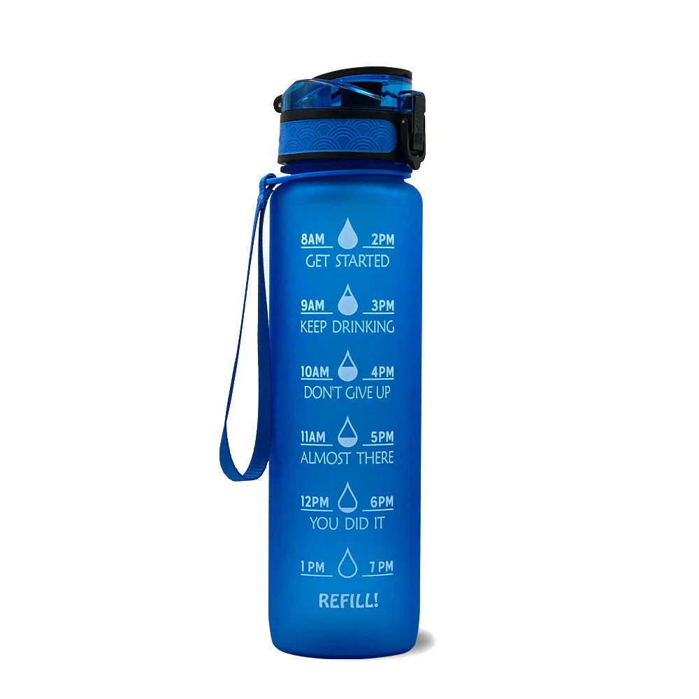 Lisslune | Motivational Water Bottle with Time Markings
