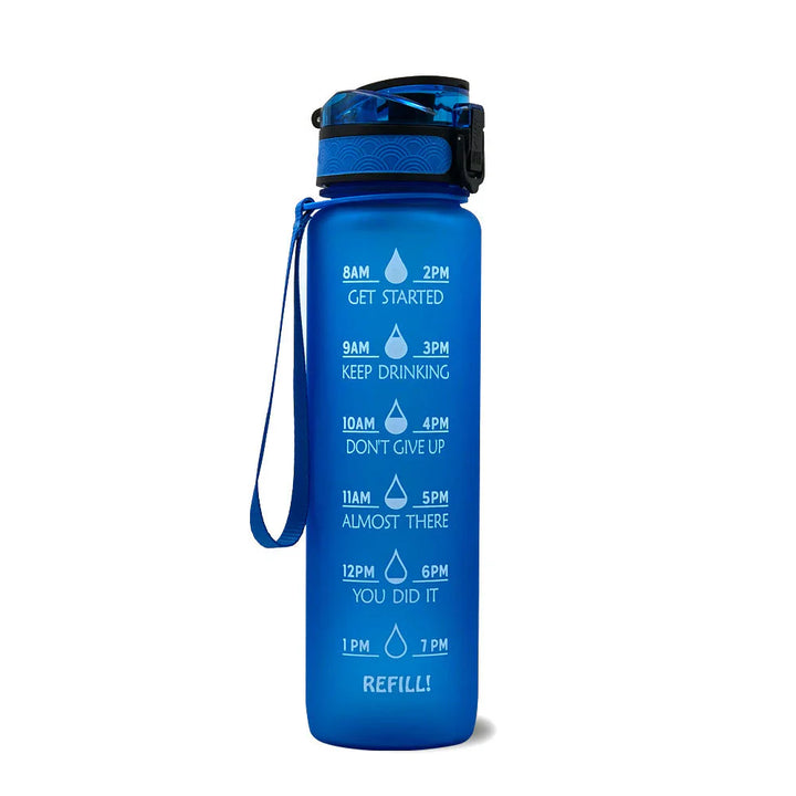 Lisslune | Motivational Water Bottle with Time Markings