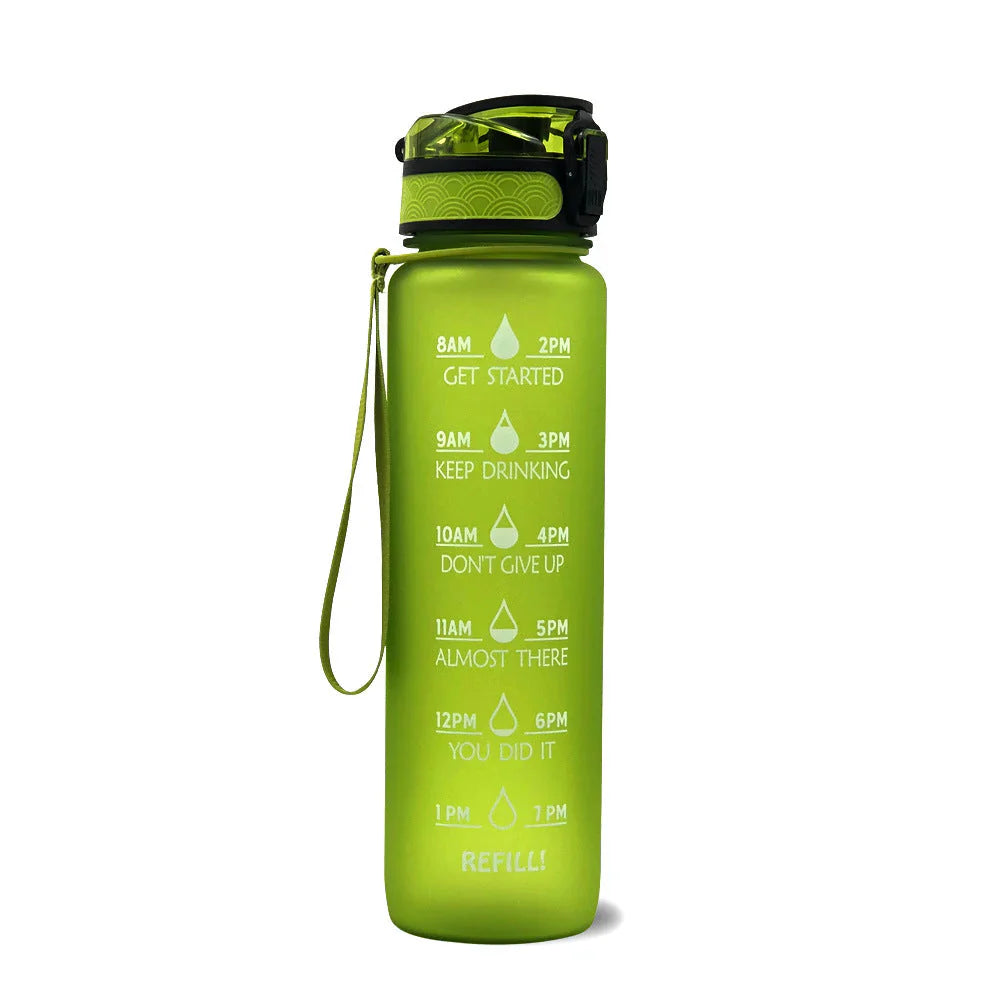Lisslune | Motivational Water Bottle with Time Markings