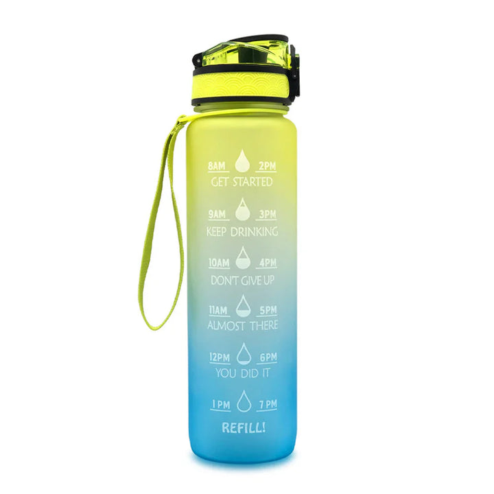 Lisslune | Motivational Water Bottle with Time Markings