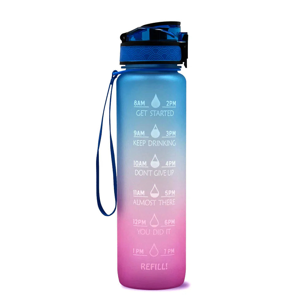 Lisslune | Motivational Water Bottle with Time Markings