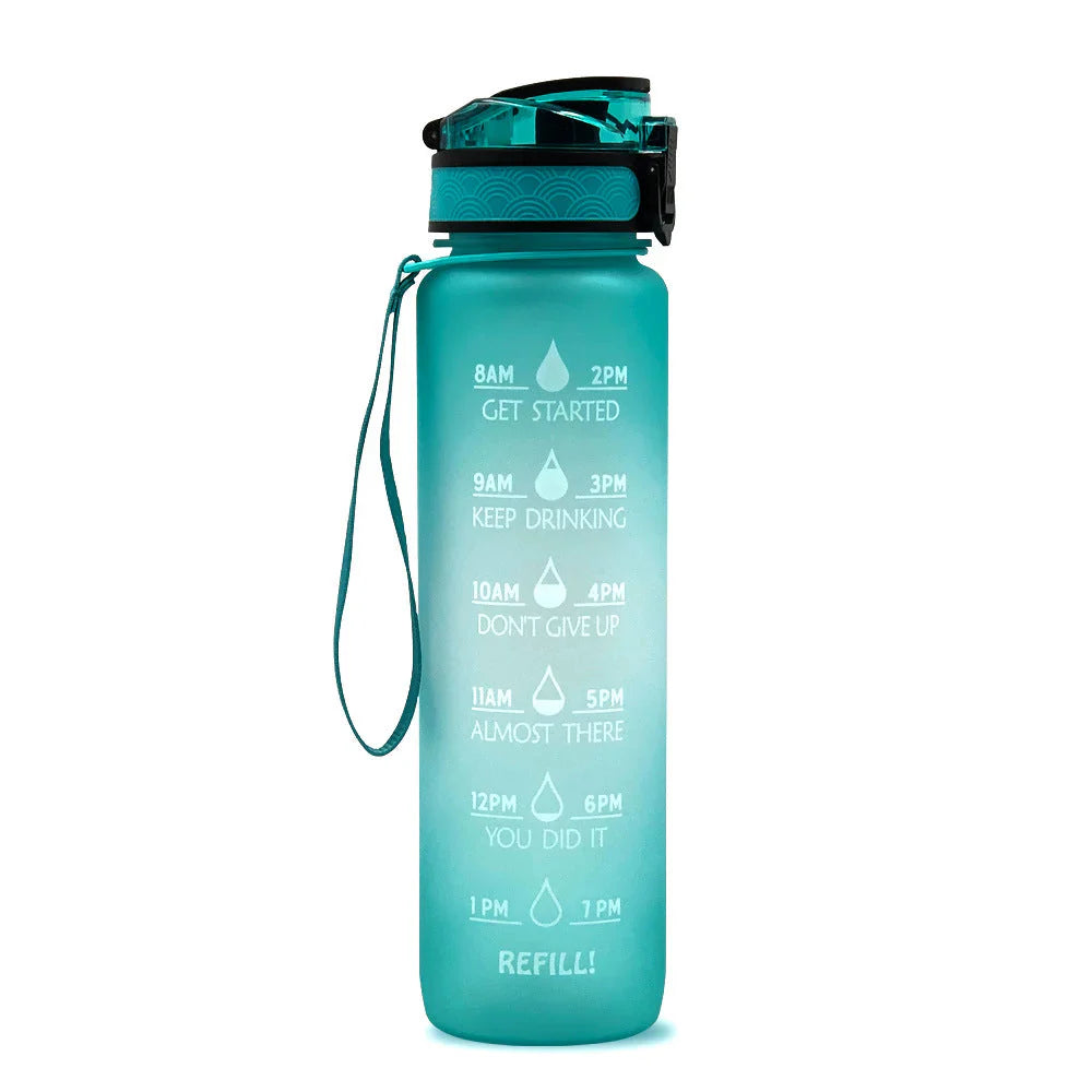 Lisslune | Motivational Water Bottle with Time Markings