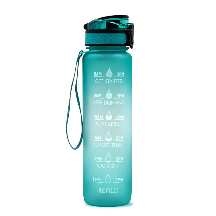 Lisslune | Motivational Water Bottle with Time Markings