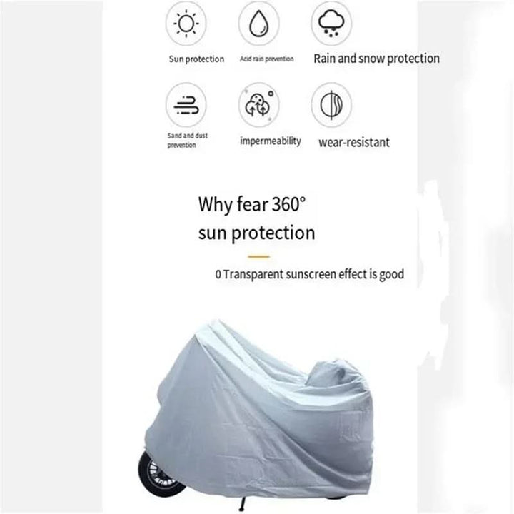Lisslune | Universal Motorcycle Cover with UV Protection