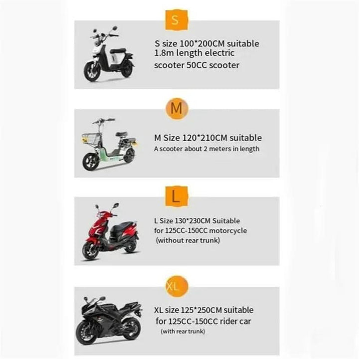 Lisslune | Universal Motorcycle Cover with UV Protection