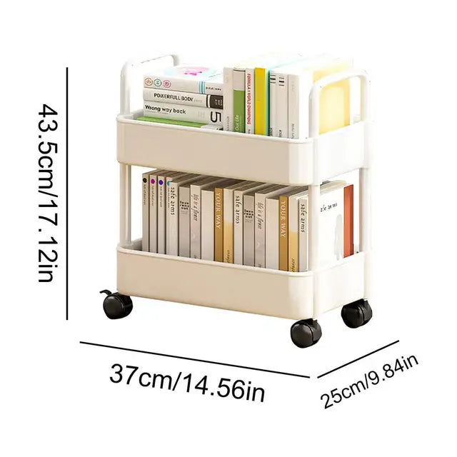 Lisslune | Shelf with 2 tiers - stylish and efficient storage