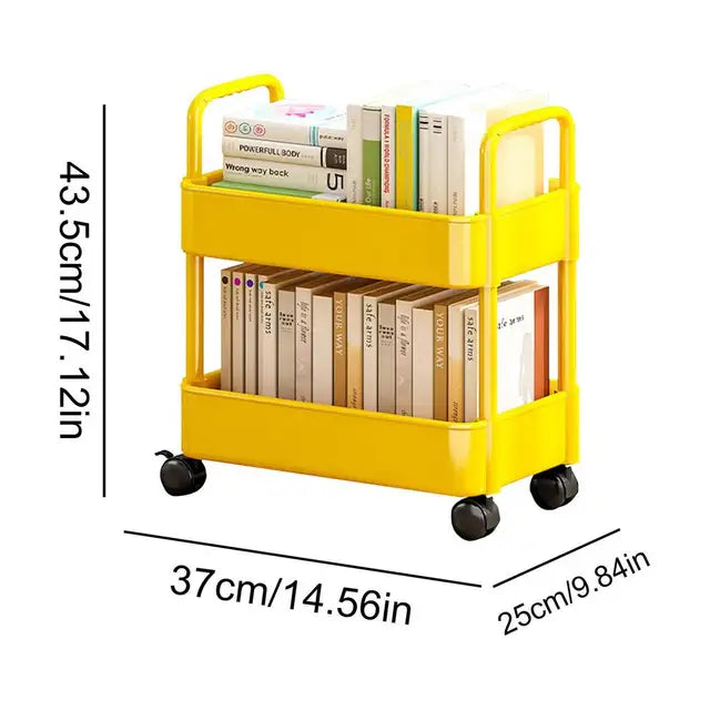 Lisslune | Shelf with 2 tiers - stylish and efficient storage