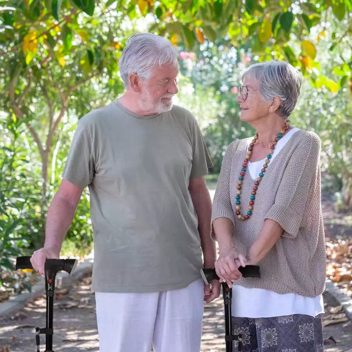 Lisslune | Multi-Functional Foldable LED Walking Cane