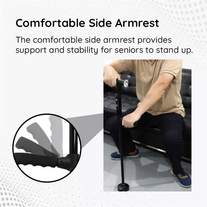 Lisslune | Multi-Functional Foldable LED Walking Cane