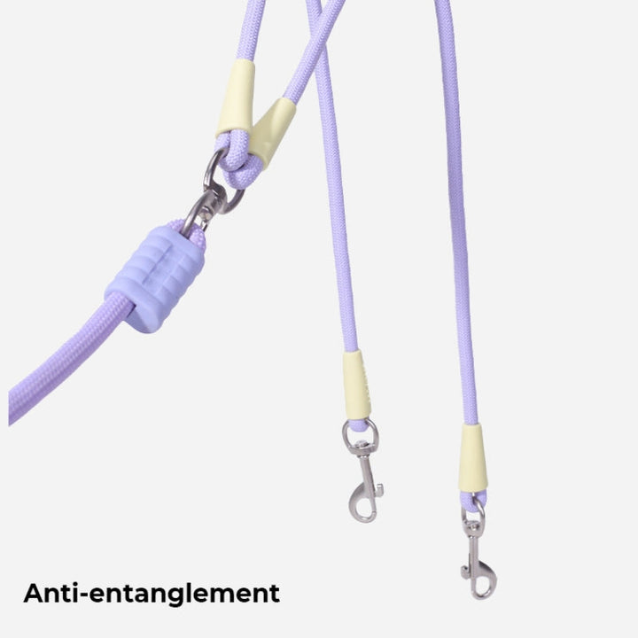 Lisslune | Multi-purpose double leash No tangles dog leash