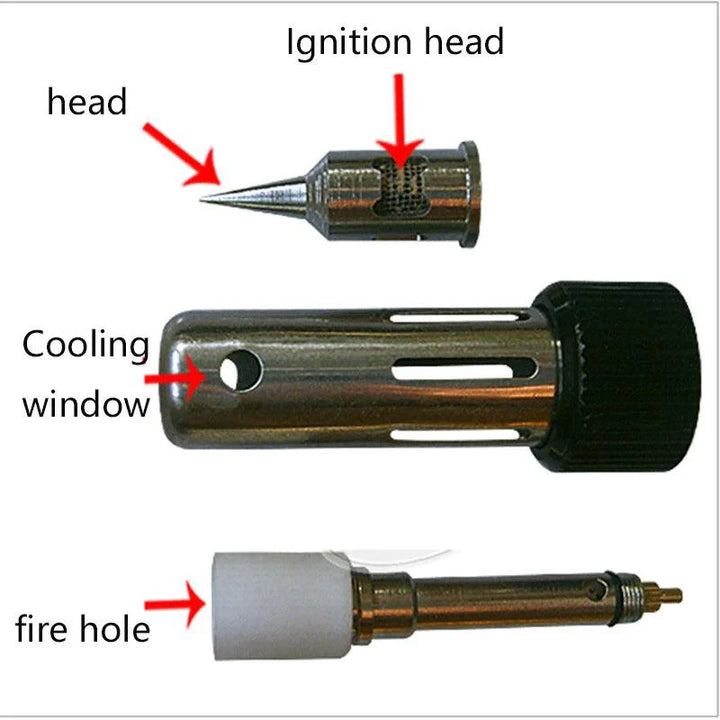 Lisslune | Cordless Soldering Iron and Hot Air Gun Duo - Essential Tool for DIY Projects and Repairs