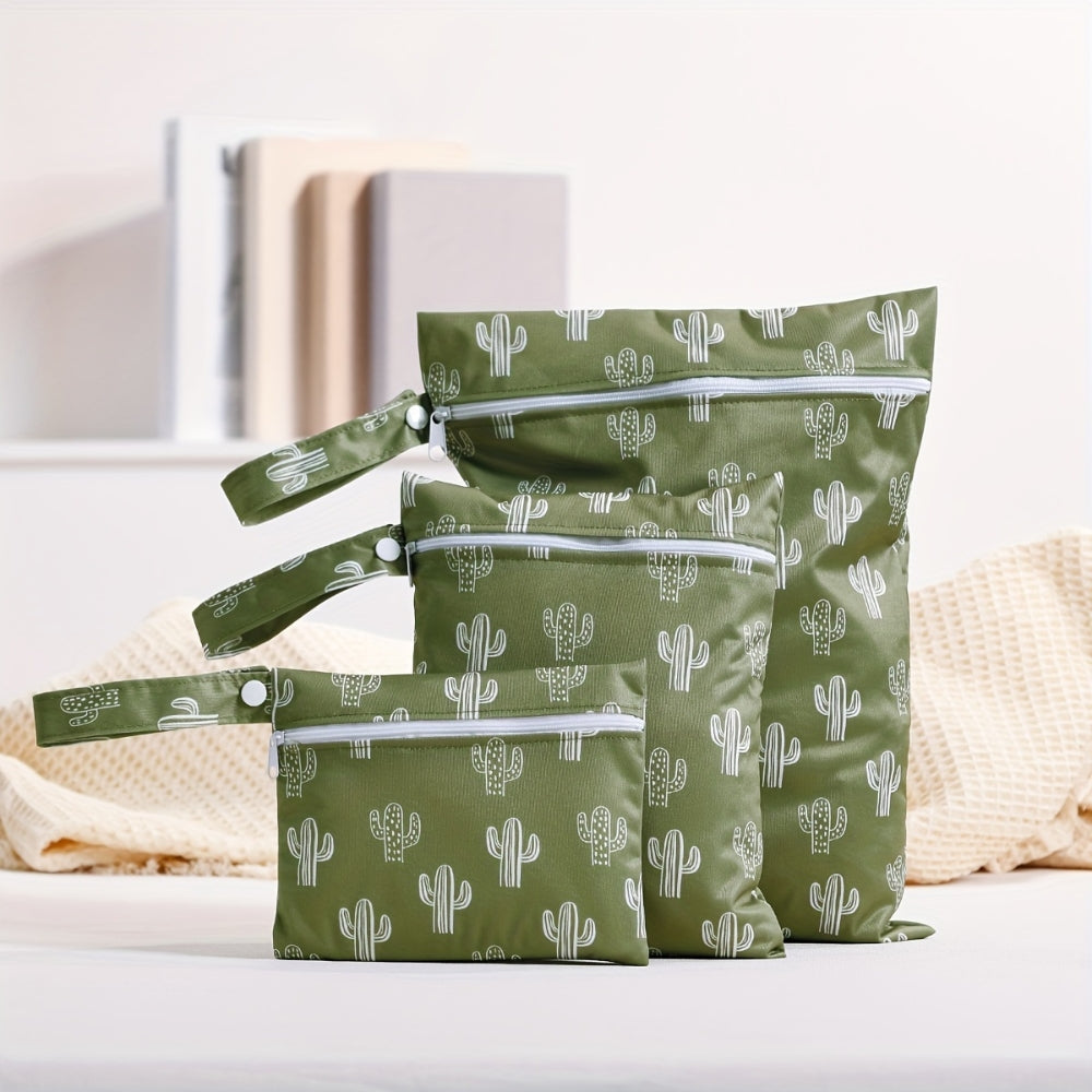 Lisslune | Reusable Nappy Wet Bag Set | 3pcs