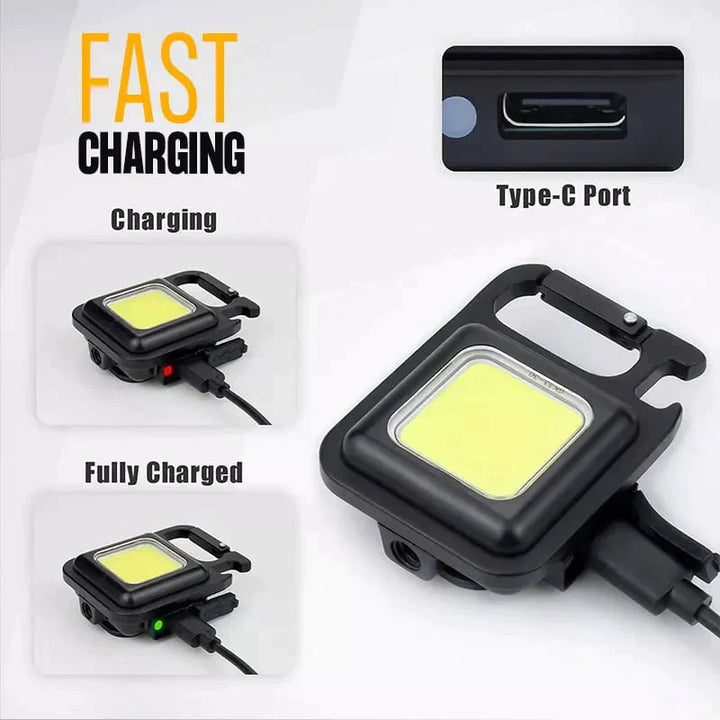 Lisslune | Multifunctional Keychain Emergency Light