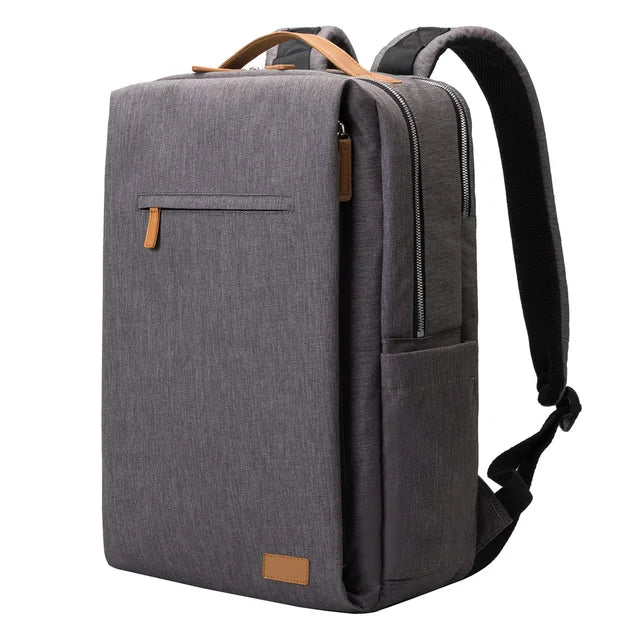 Lisslune | TechPort Laptop Backpack with USB Charging Port – Water-Resistant Design for 15.6-Inch Laptops
