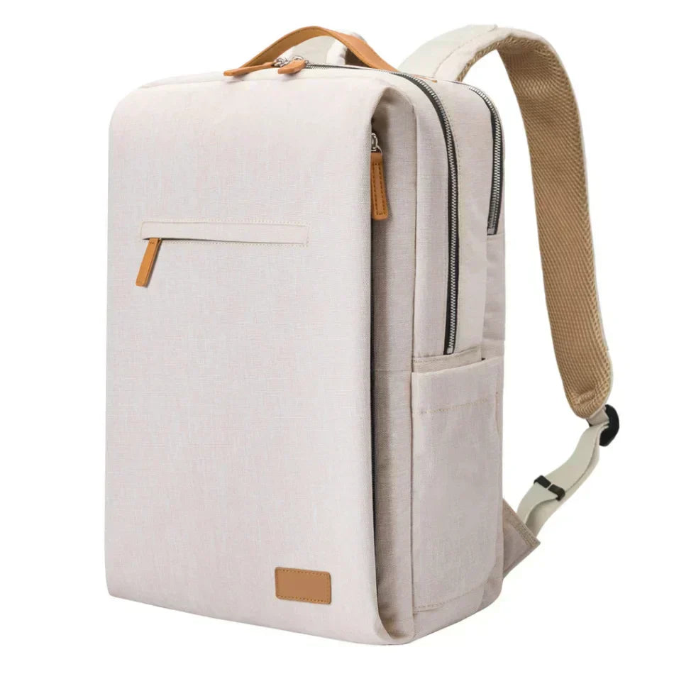 Lisslune | TechPort Laptop Backpack with USB Charging Port – Water-Resistant Design for 15.6-Inch Laptops