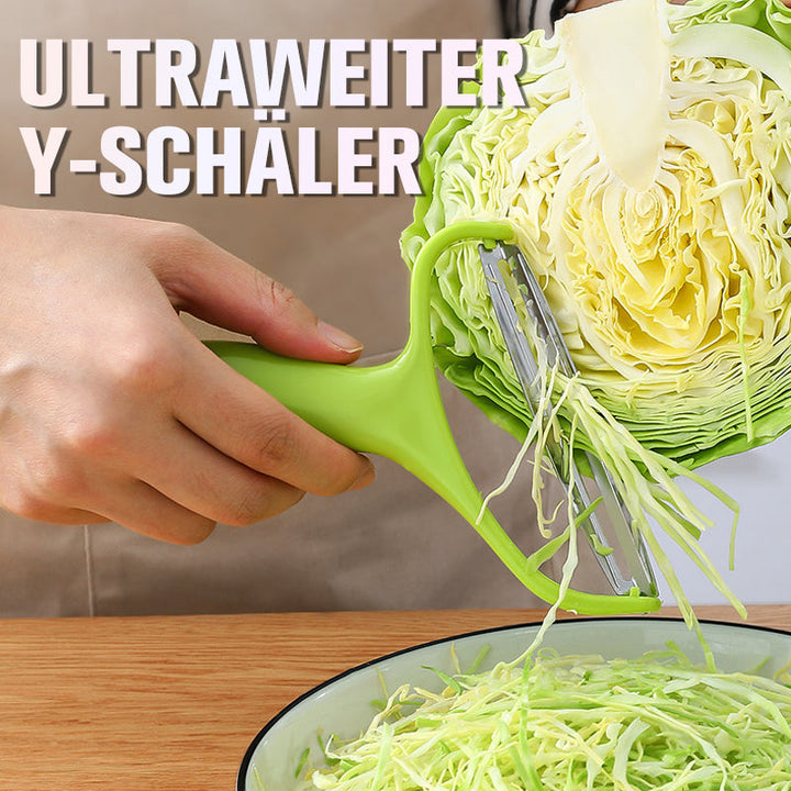 Lisslune | Multifunctional extra wide Y-peeler made of stainless steel