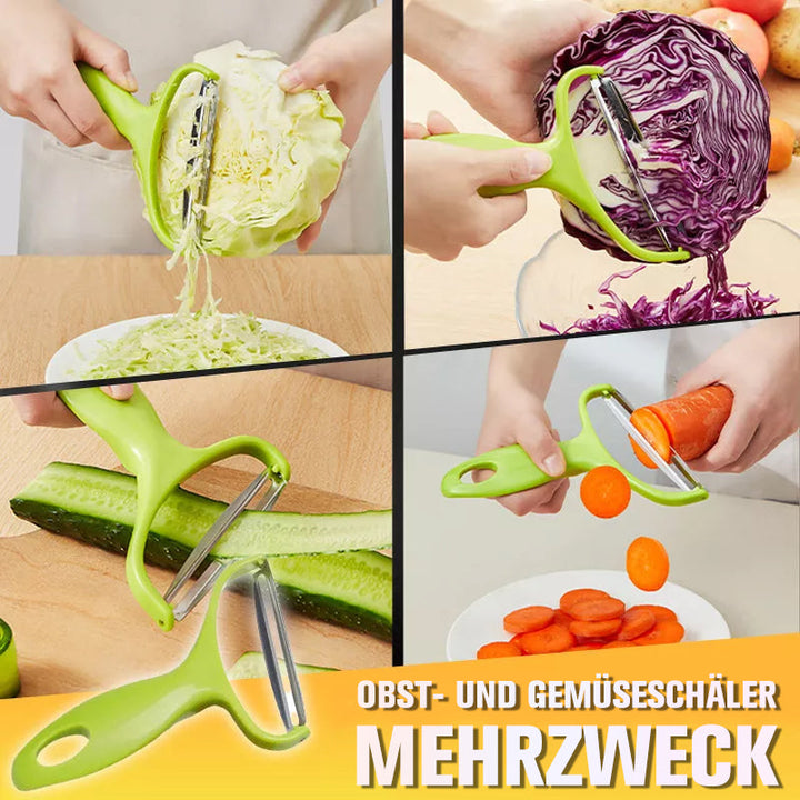 Lisslune | Multifunctional extra wide Y-peeler made of stainless steel