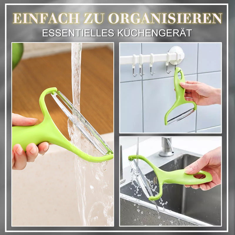 Lisslune | Multifunctional extra wide Y-peeler made of stainless steel