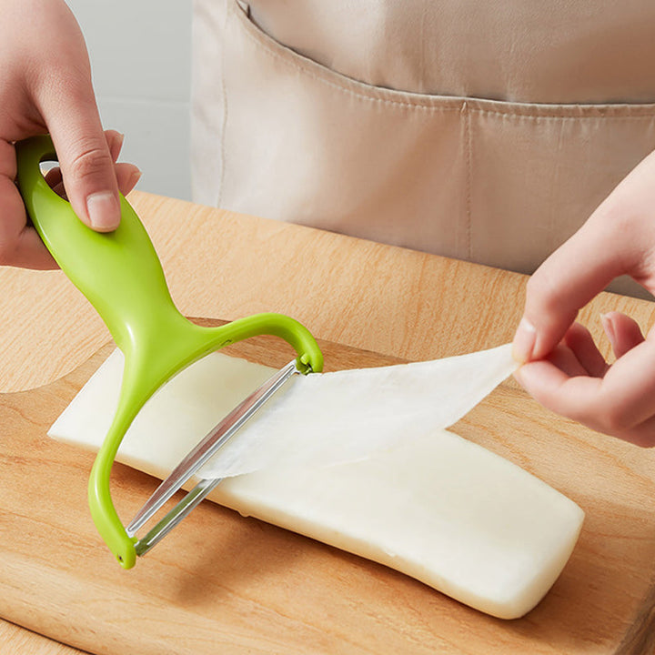 Lisslune | Multifunctional extra wide Y-peeler made of stainless steel