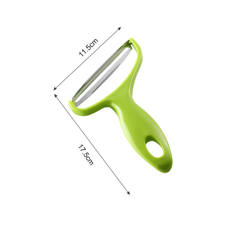 Lisslune | Multifunctional extra wide Y-peeler made of stainless steel