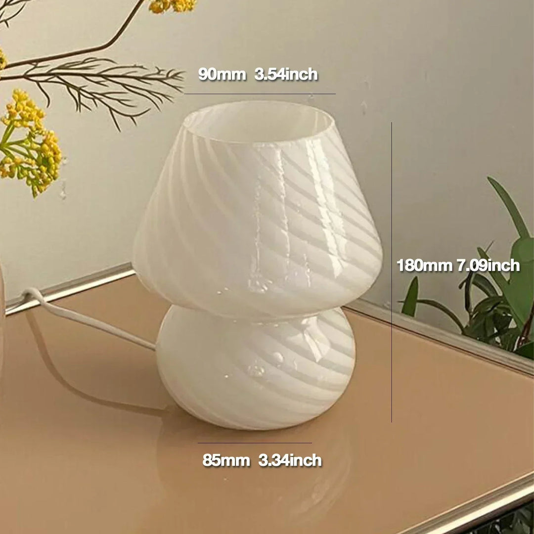 Lisslune | Murano Glass Table Lamp - Elegant and Unique
