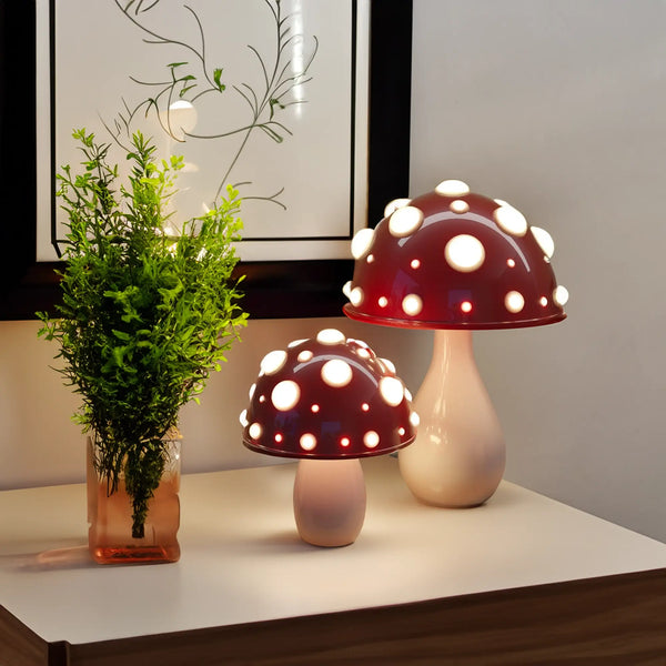Lisslune | Mushroom Lamp - Unique and Playful for Any Room