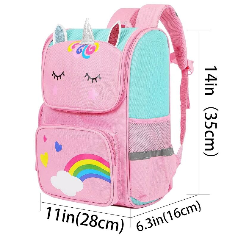 Lisslune | MystiMagic Unicorn Kids School Backpack