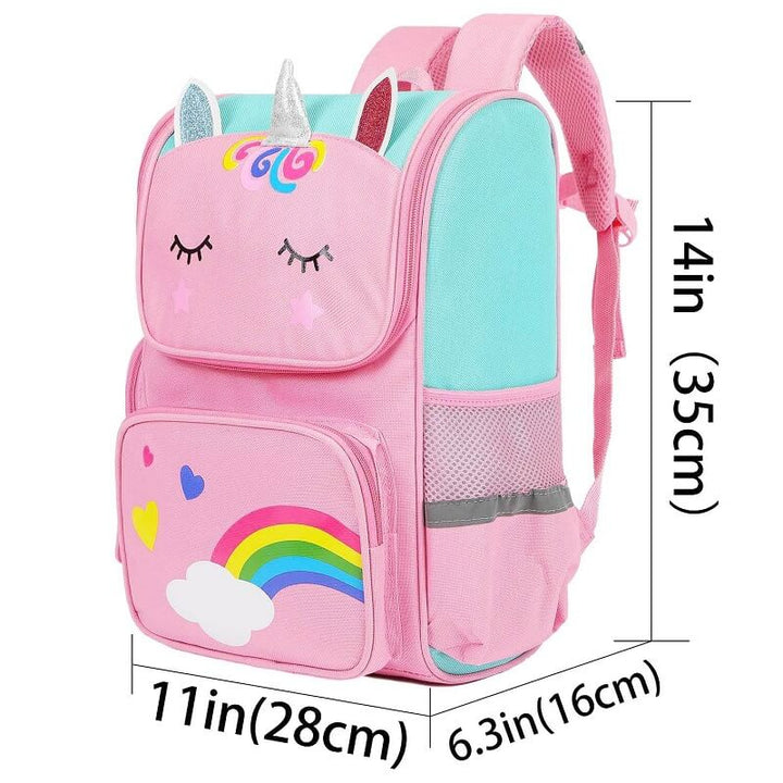 Lisslune | MystiMagic Unicorn Kids School Backpack