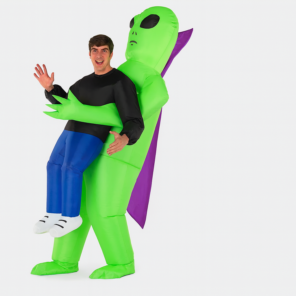Lisslune | Inflatable Alien Carry Me Costume for Adults