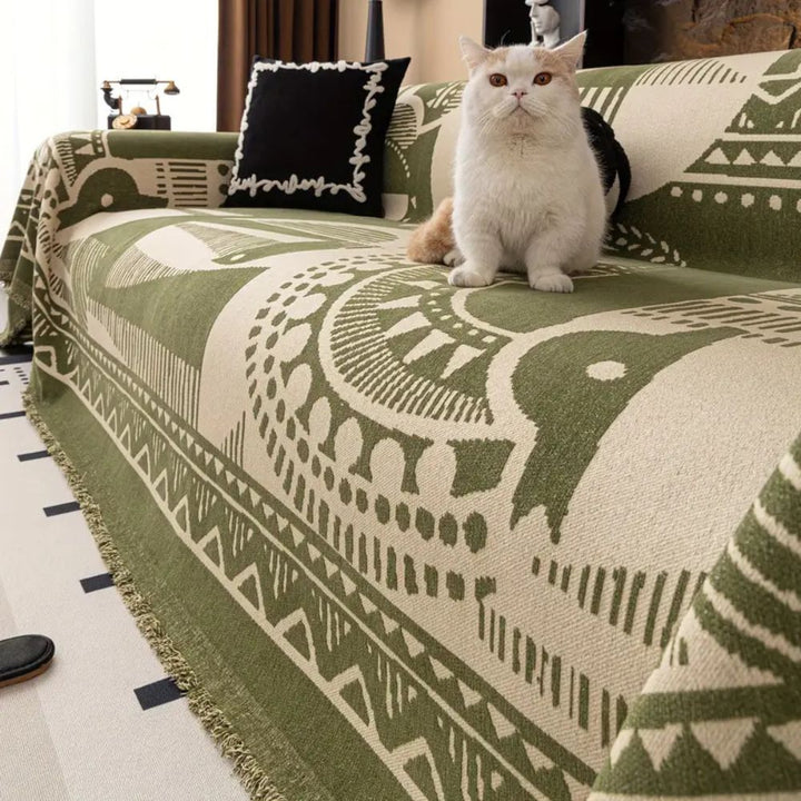 Lisslune | Mystic Lines Pattern Sofa Cover