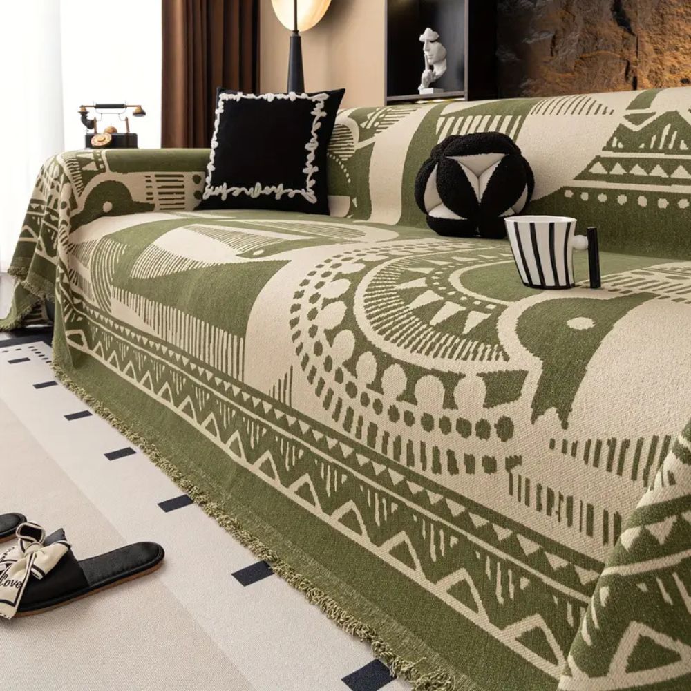 Lisslune | Mystic Lines Pattern Sofa Cover