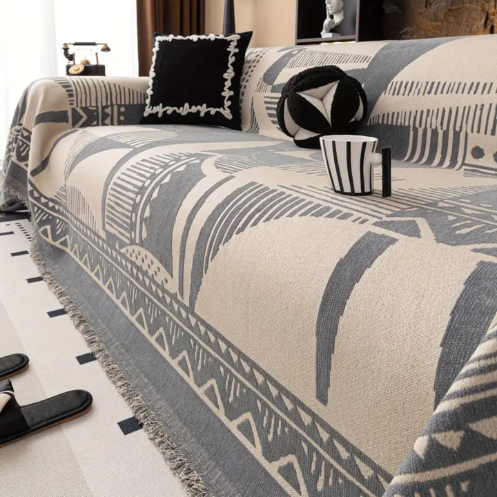 Lisslune | Mystic Lines Pattern Sofa Cover