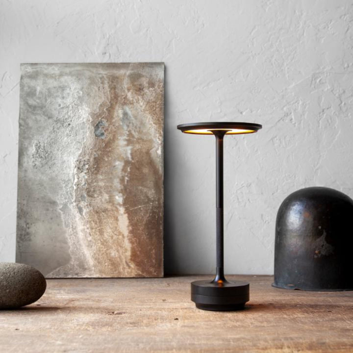 Lisslune | Portable Cordless Table Lamp | Dimmable, Rechargeable & Ideal for Indoor and Outdoor Use