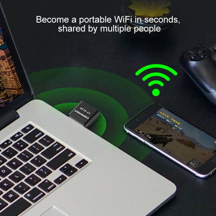 Lisslune | COMFAST CF-813B 650Mbps Dual-band Bluetooth Wifi USB Network Adapter
