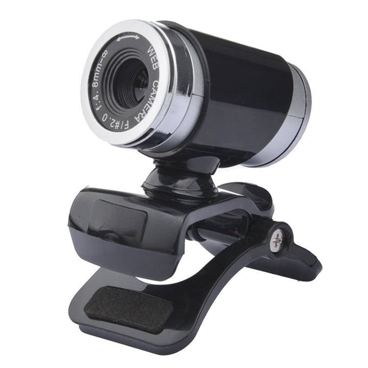 Lisslune | A860 HD Computer USB Webcam with Microphone (Black)