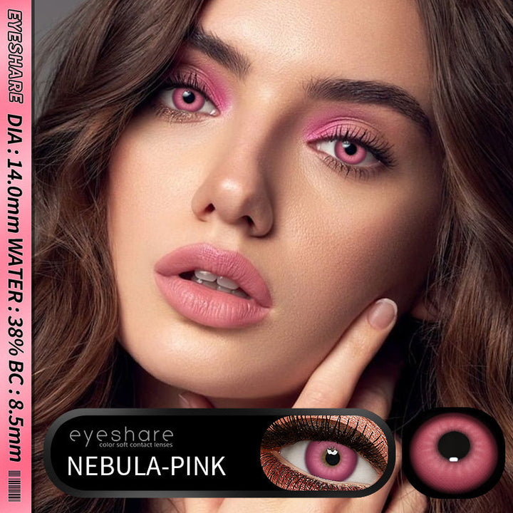 Rynx Cosplay Nebula Pink 14.0mm 1 Pair | 1 Year