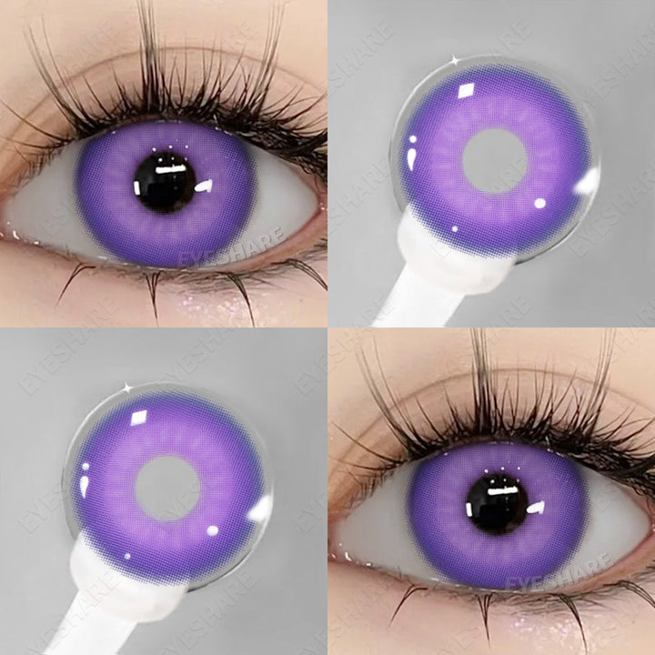 Rynx Cosplay Nebula Purple 14.0mm 1 Pair | 1 Year