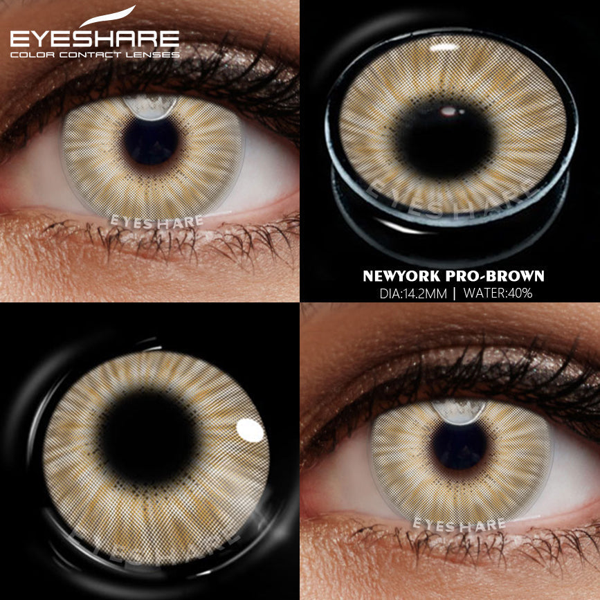Rynx NewYork Brown 14.2mm 1 Pair | 1 Year