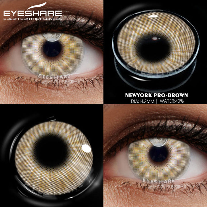 Rynx NewYork Brown 14.2mm 1 Pair | 1 Year