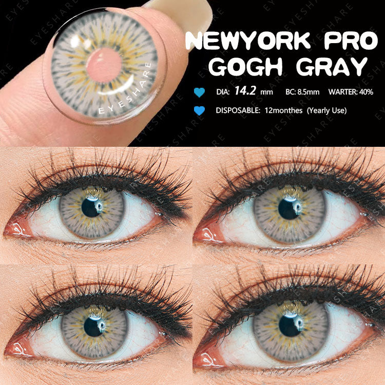 Rynx NewYork Gogh Gray 14.2mm 1 Pair | 1 Year