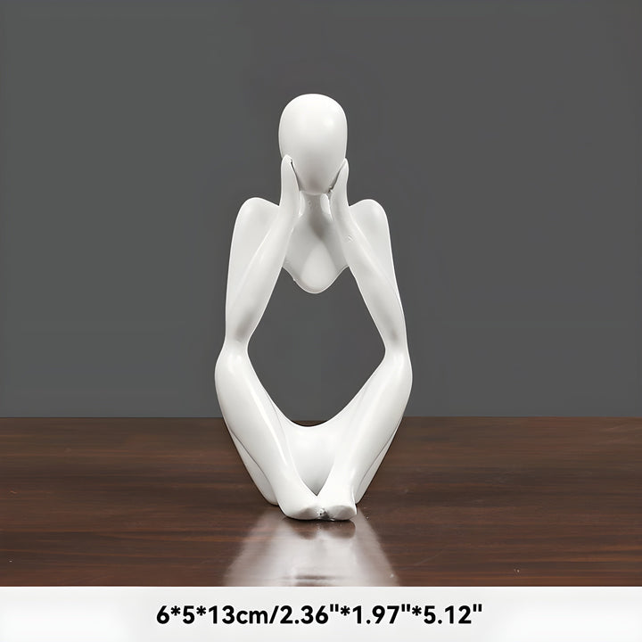 Lisslune | Abstract Thinker Sculpture Home Decor