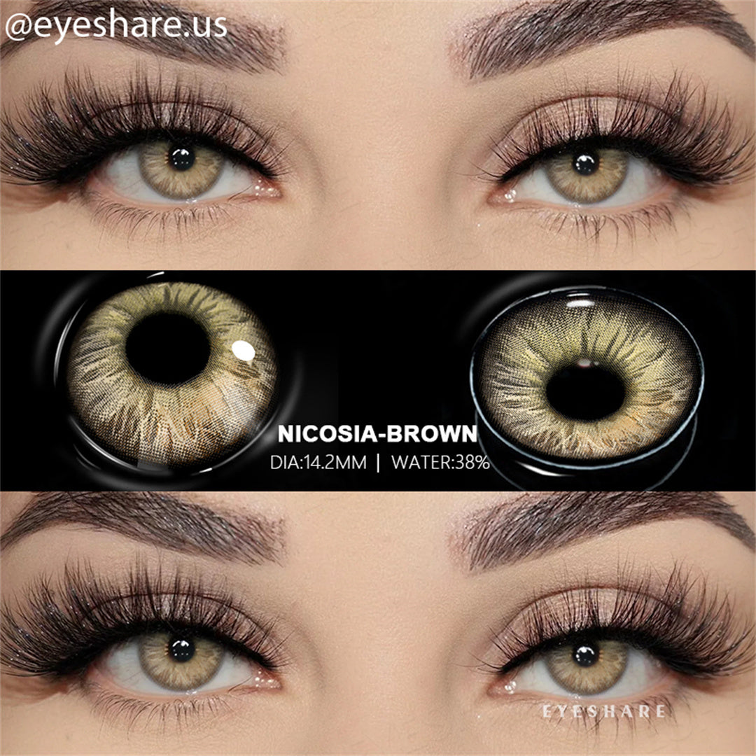 Rynx Nicosia Brown 14.2mm 1 Pair | 1 Year